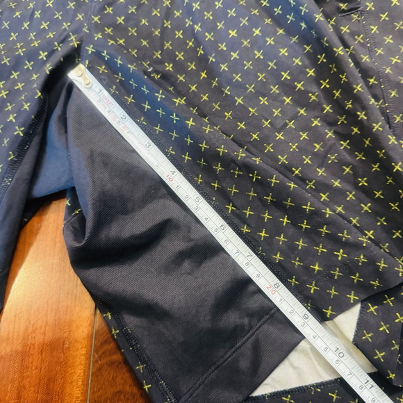 lululemon T.H.E. Short 9" Men Size:M Lined Dark Navy Athletic Gym Sport - Picture 9 of 13